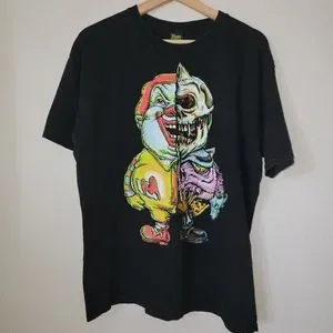 90s 00s Ronald McDonald プロモ Tシャツ 黒 XL s-l400.jpg